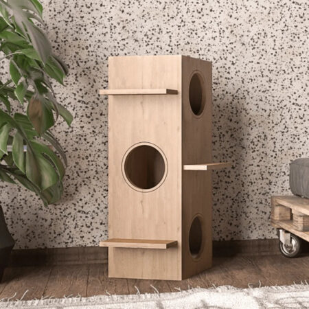 Dexter Modern Cat Tower